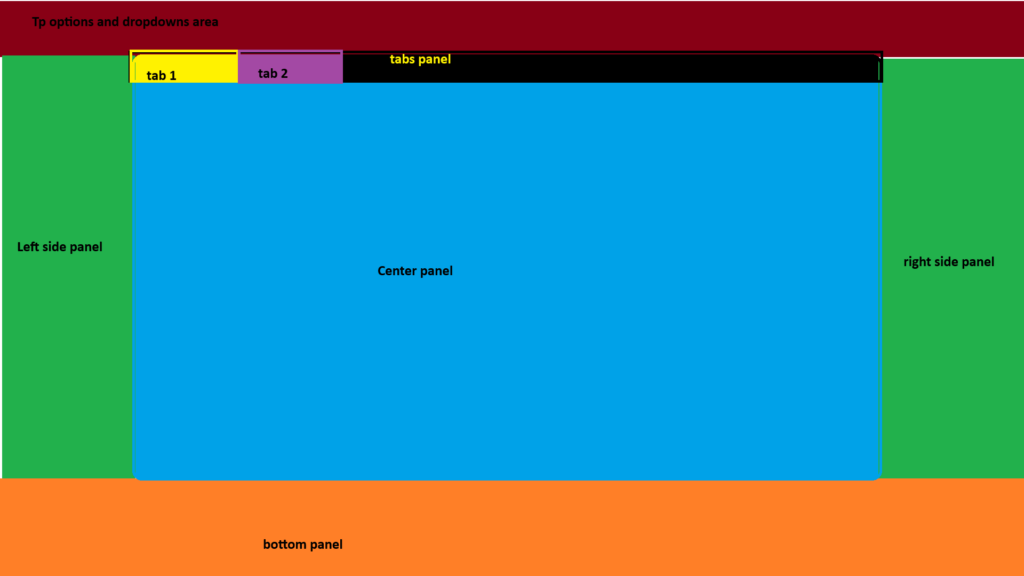 Raw interface design - Game engine