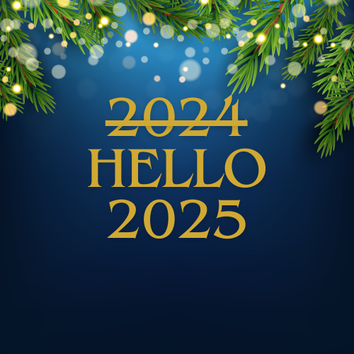 Bye bye 2024 Welcome 2025